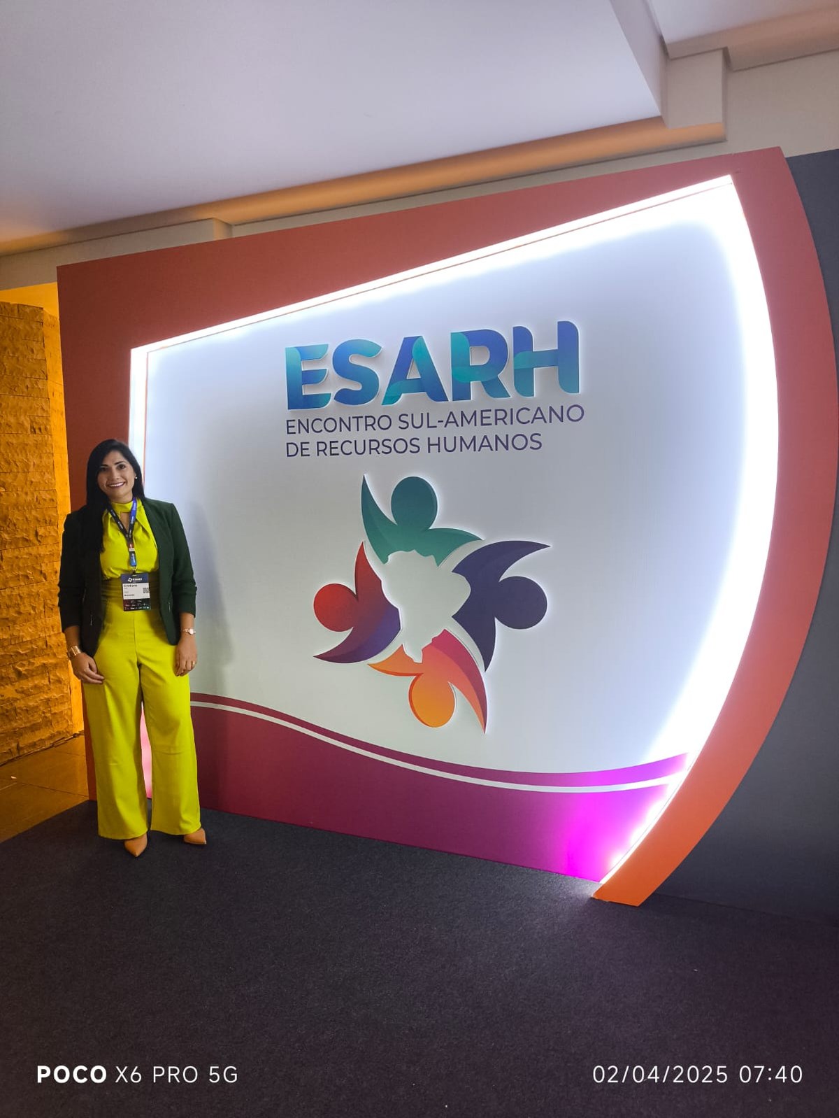 Cristiane Garcias no ESARH — Encontro Sul-Americano de Recursos Humanos
